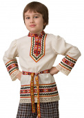 Косоворотка (рубашка-вышиванка) 134-140 см.